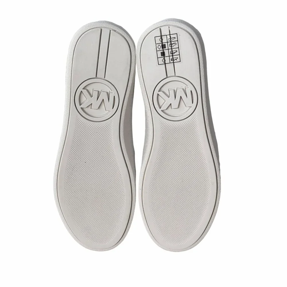 ⭐Michael Kors Teddi Slip On Size 8 Womens Platform Shoes Casual Sneakers Brown⭐_10